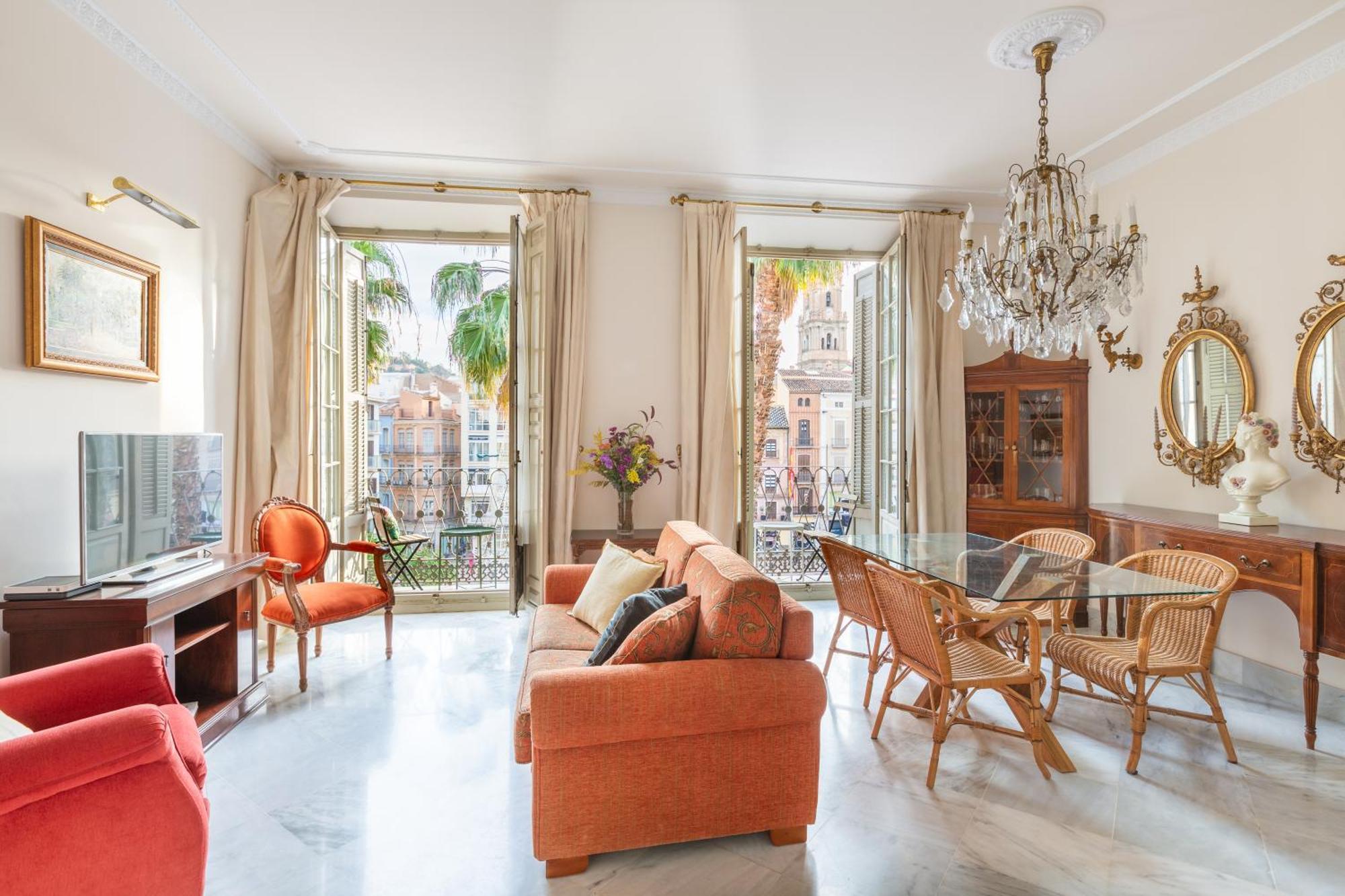 Plaza De La Constitucion Appartement Málaga Buitenkant foto