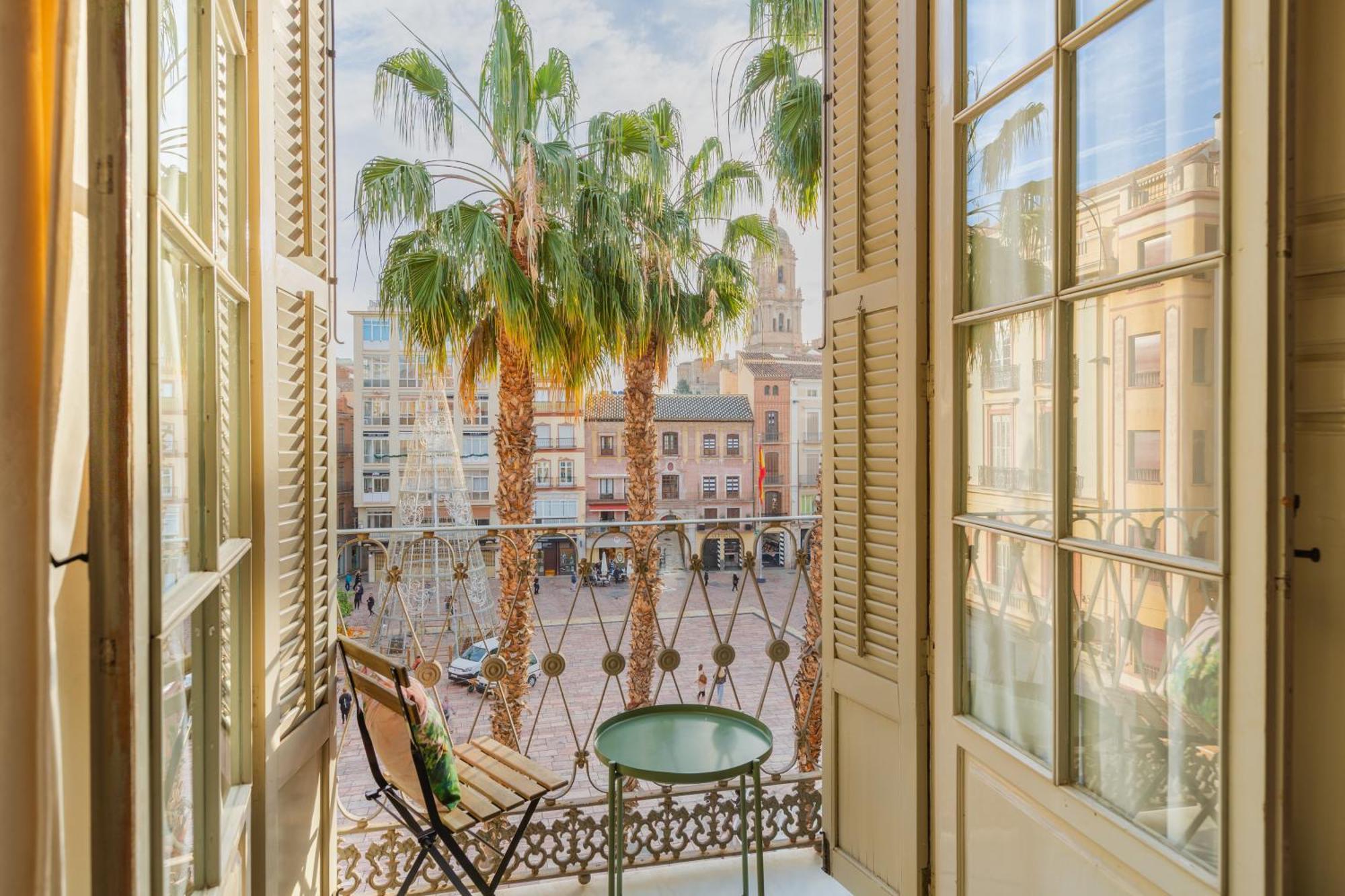 Plaza De La Constitucion Appartement Málaga Buitenkant foto