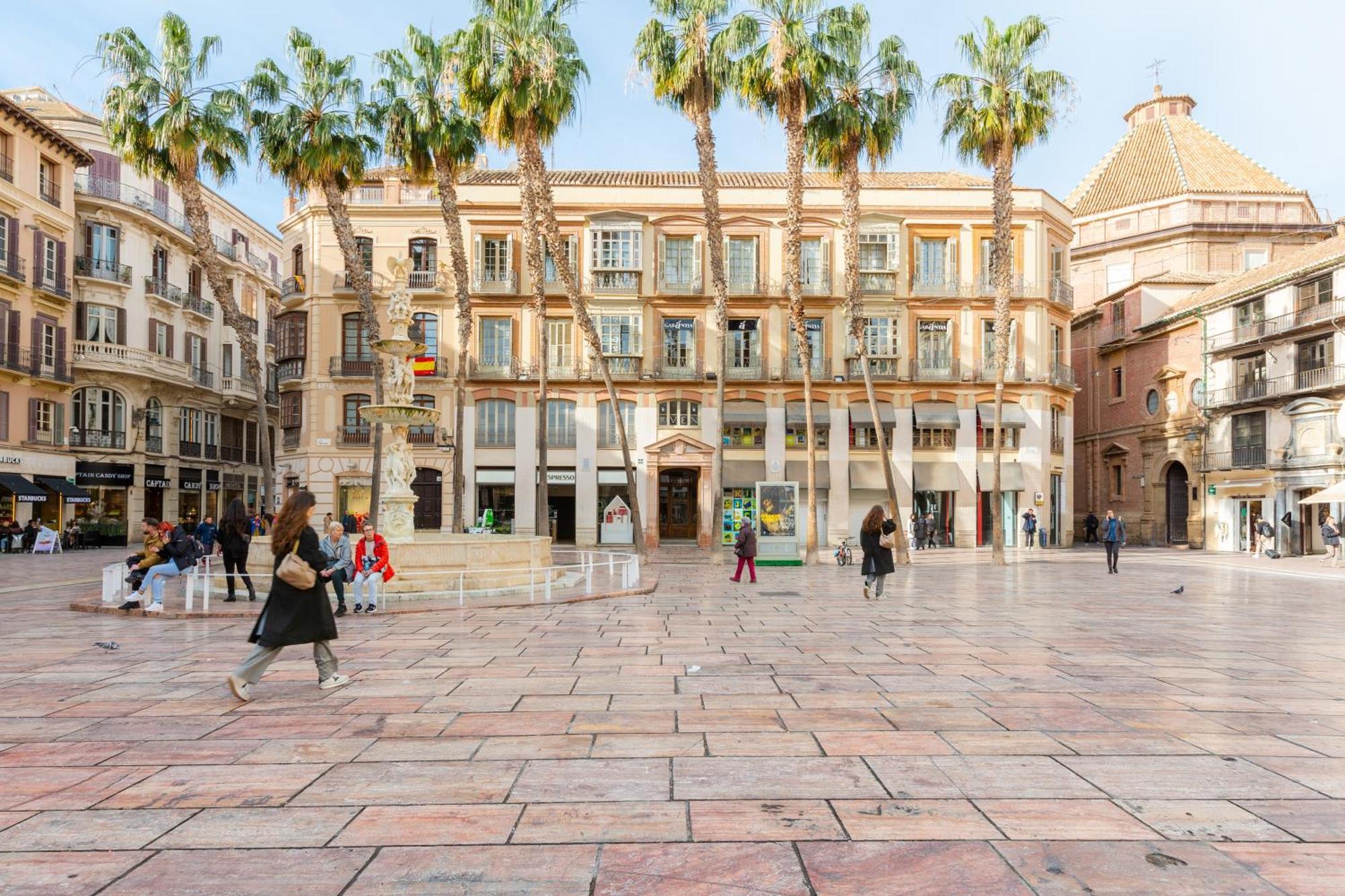 Plaza De La Constitucion Appartement Málaga Buitenkant foto