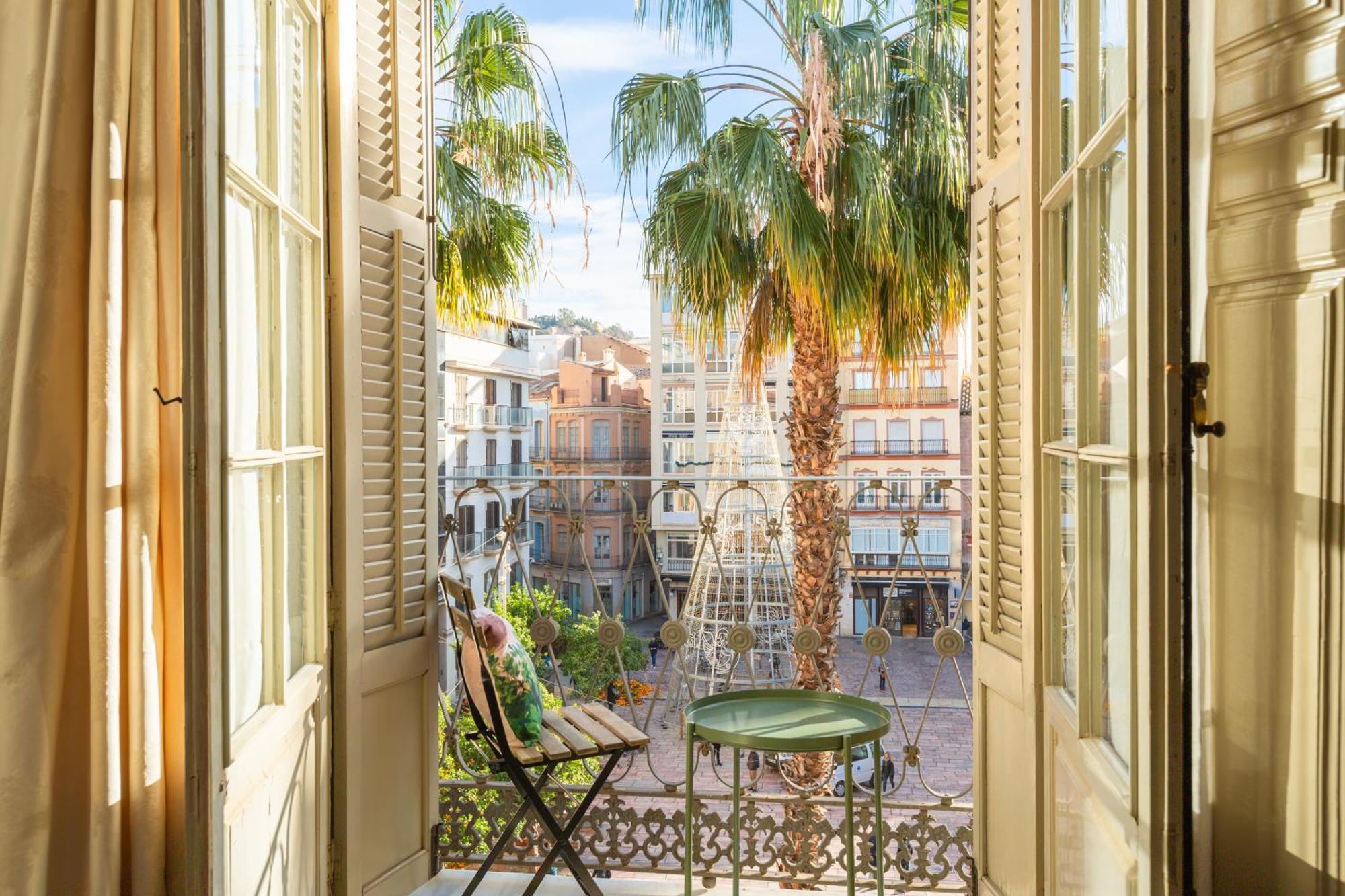 Plaza De La Constitucion Appartement Málaga Buitenkant foto