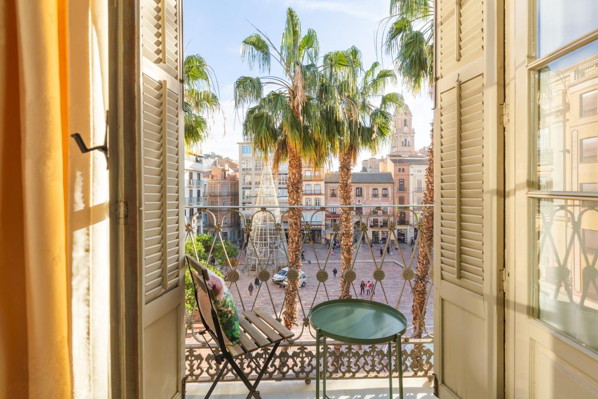 Plaza De La Constitucion Appartement Málaga Buitenkant foto