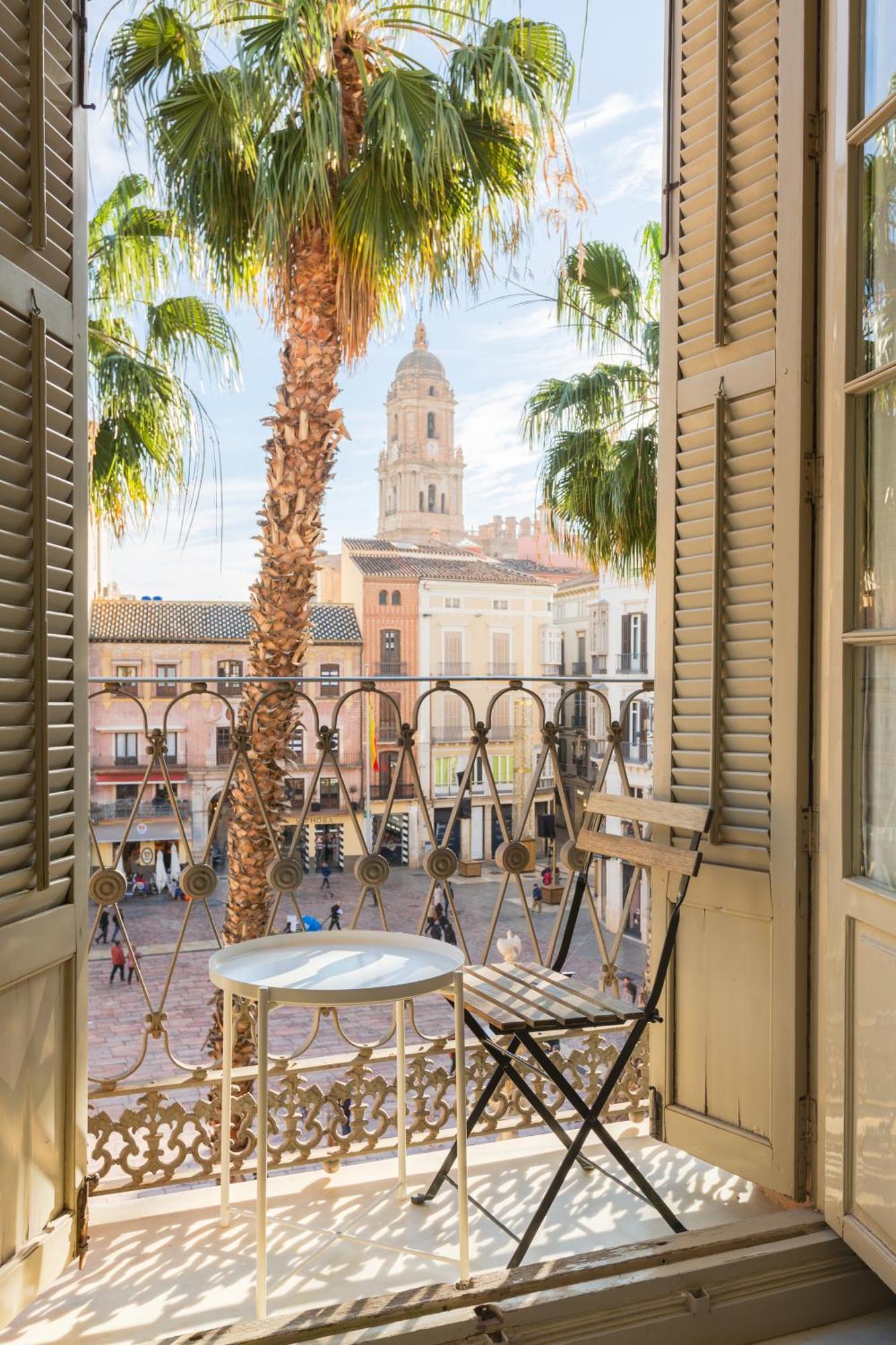 Plaza De La Constitucion Appartement Málaga Buitenkant foto