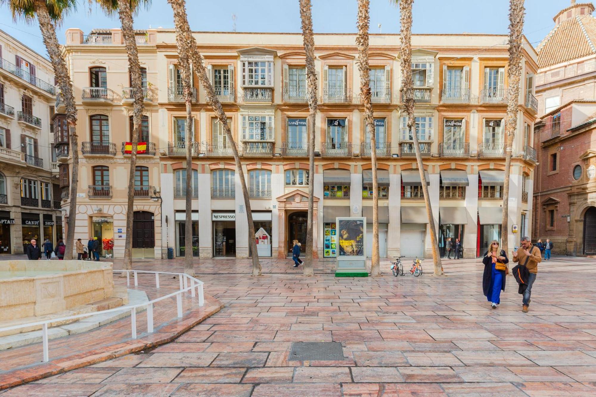 Plaza De La Constitucion Appartement Málaga Buitenkant foto